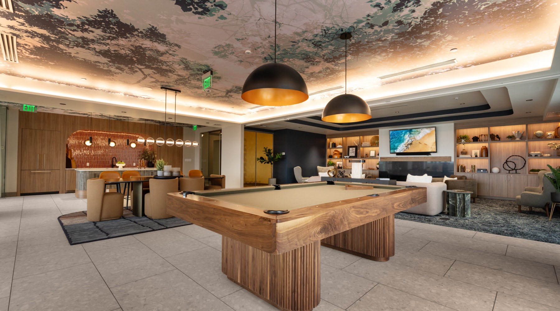 clubroom area